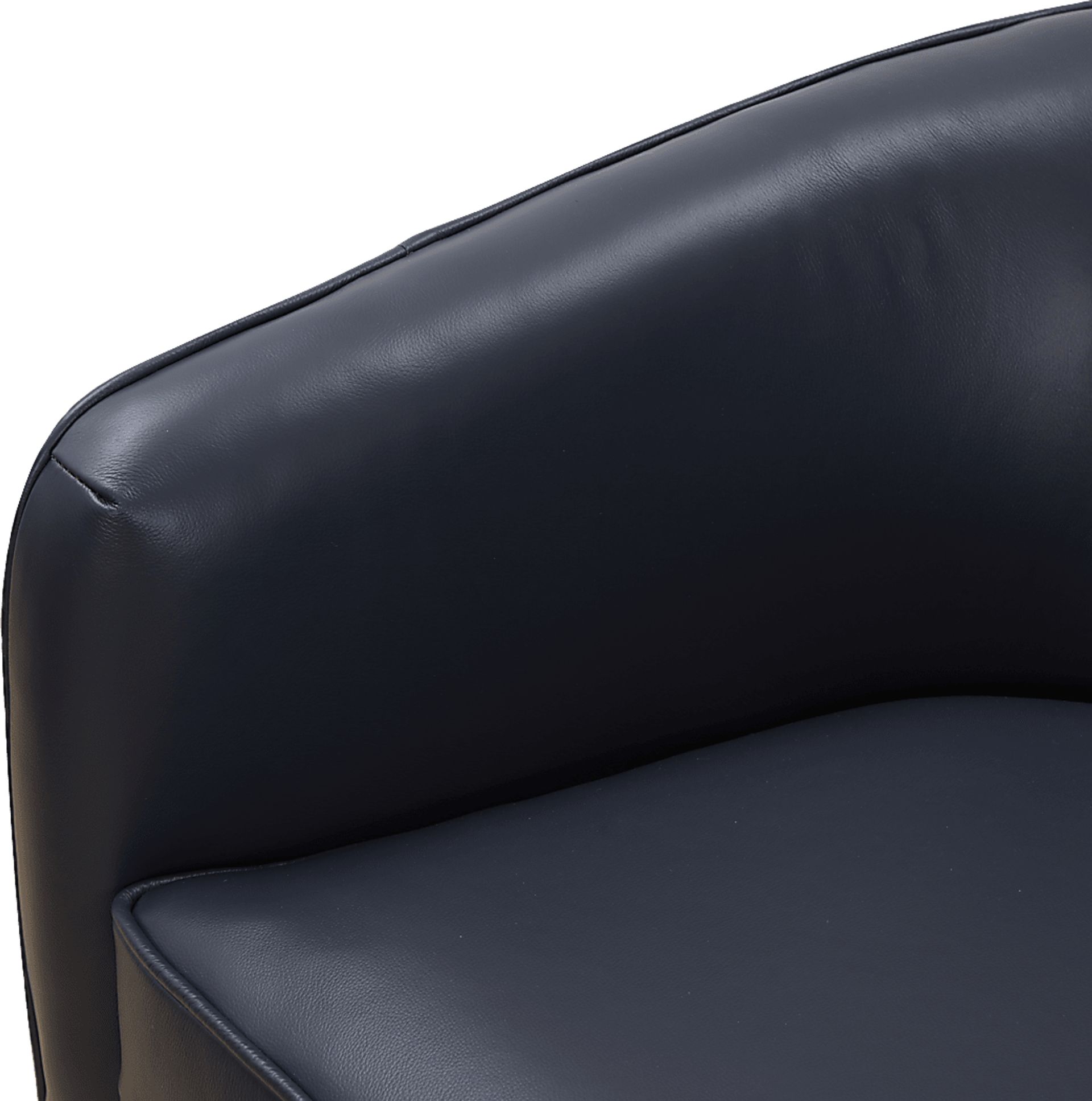 Penasco Dark Blue Swivel Accent Chair - Image 7
