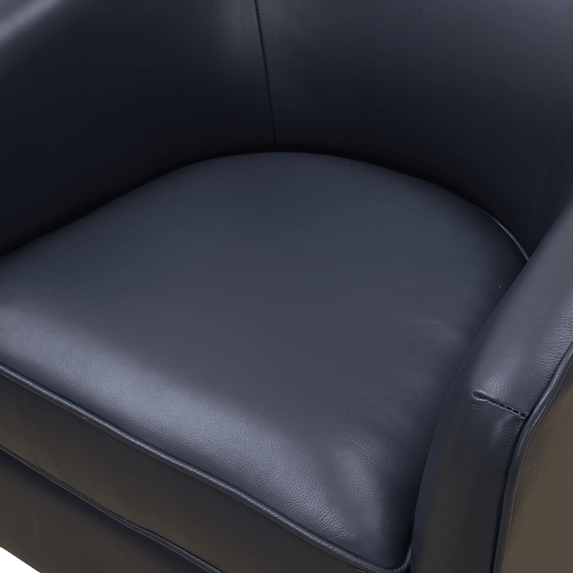 Penasco Dark Blue Swivel Accent Chair - Image 9