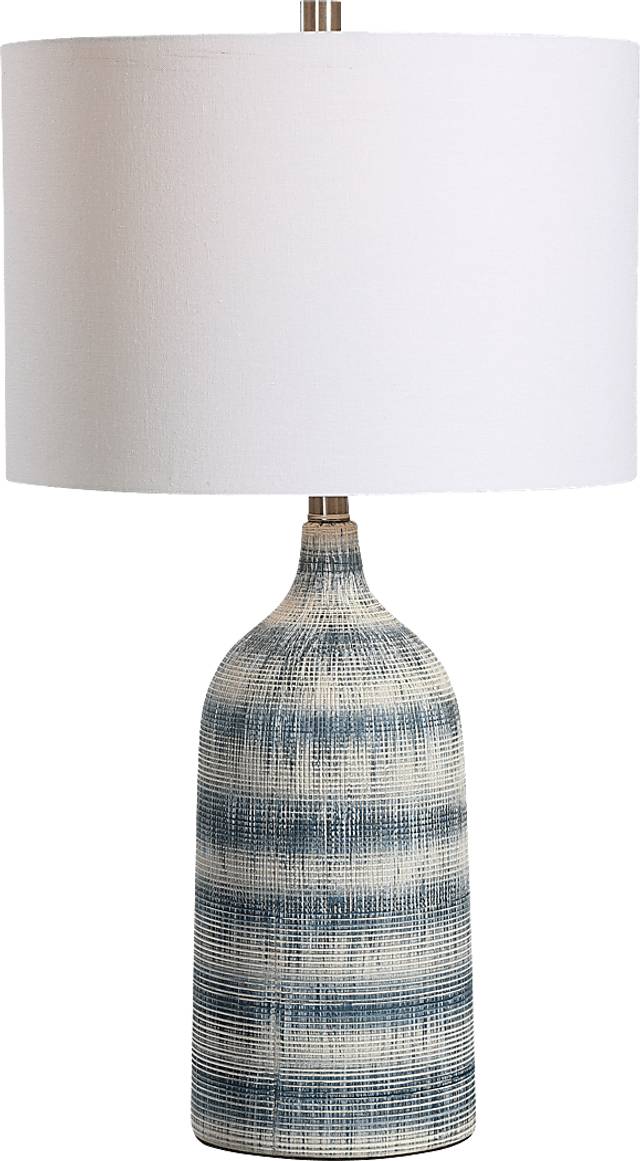 Pence Shores Blue Lamp - Thumbnail - Image 1