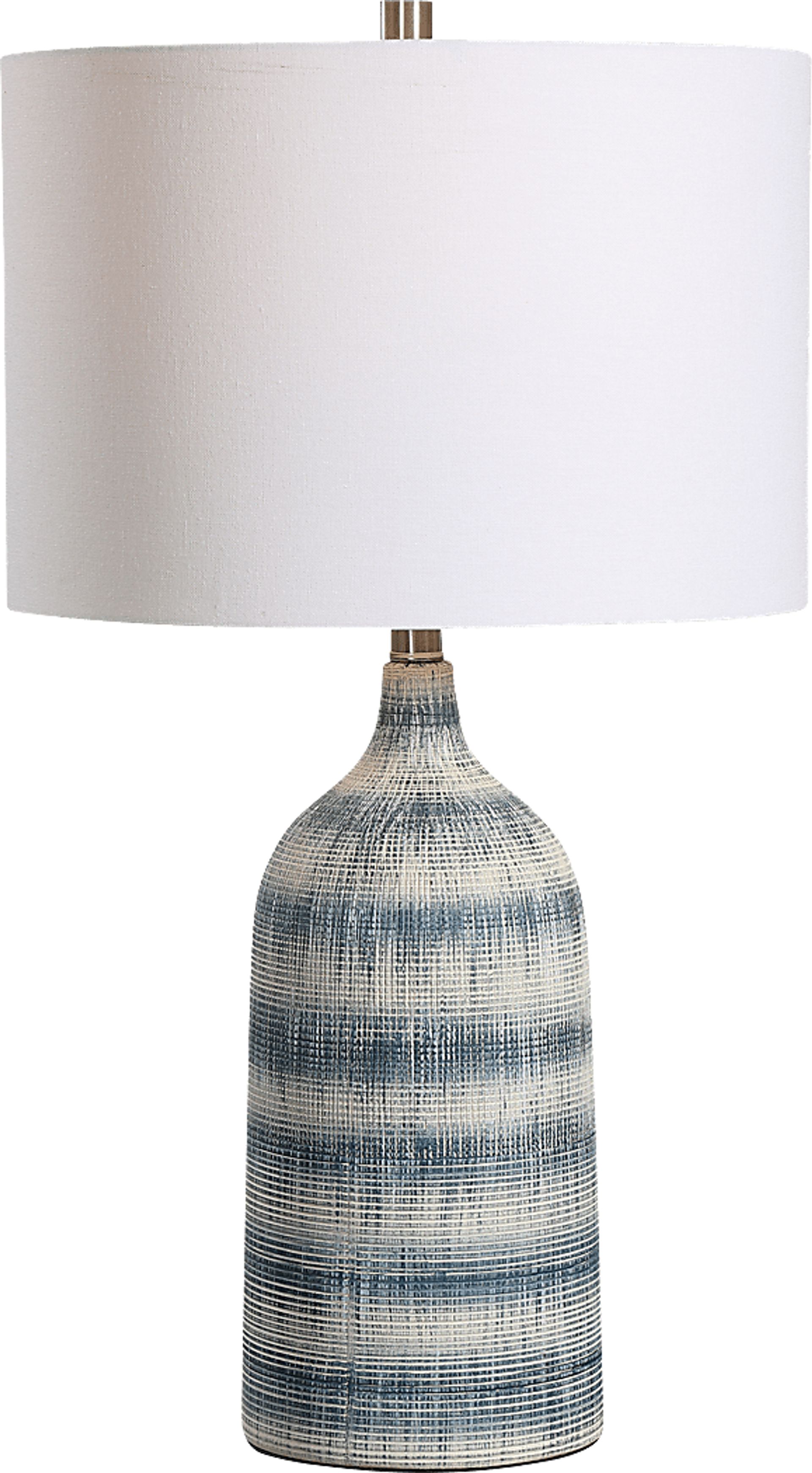 Pence Shores Blue Lamp - Image 1
