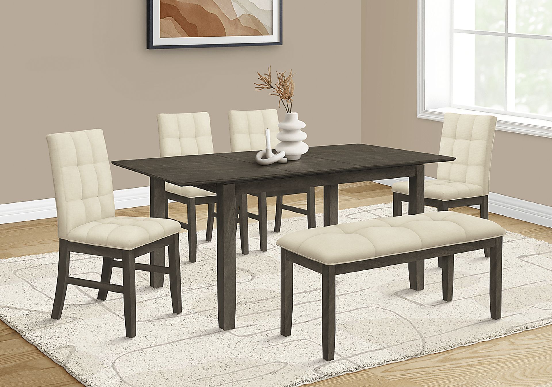 Pendorff Cream Dining Bench - Image 2