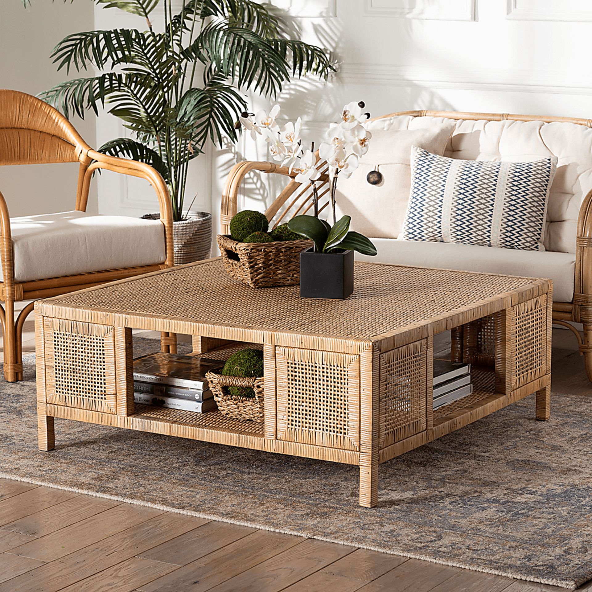 Penelec Light Brown Cocktail Table - Image 2