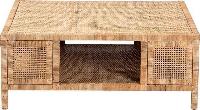 Penelec Light Brown Cocktail Table - Thumbnail - Image 3