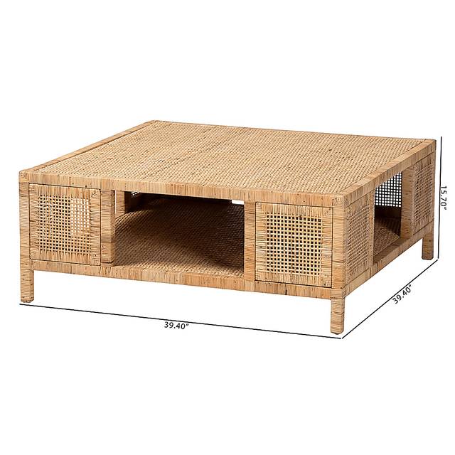 Penelec Light Brown Cocktail Table - Thumbnail - Image 6