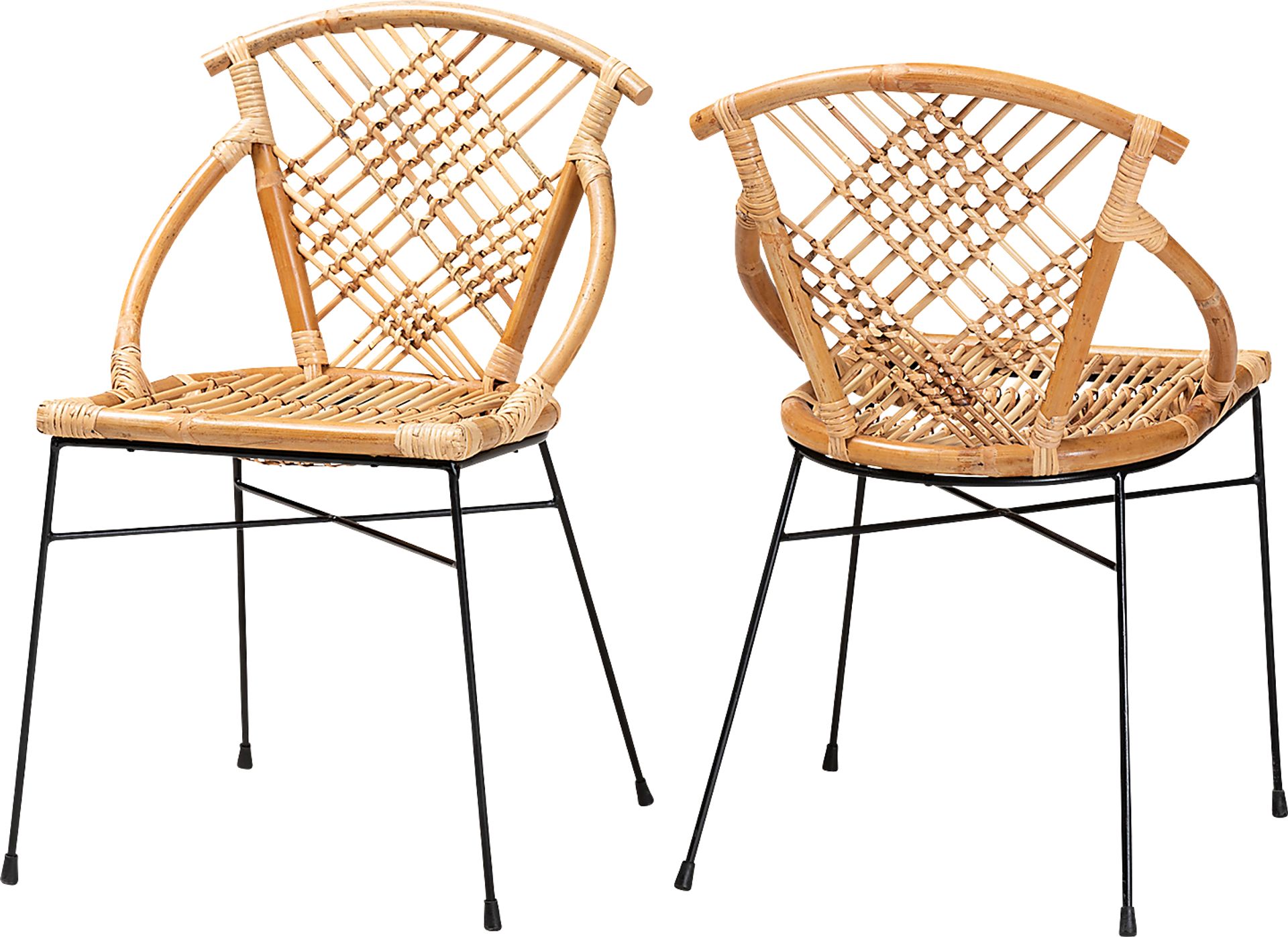 Penelola Brown Arm Chair, Set of 2 - Image 1