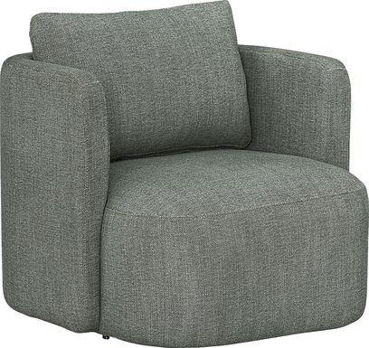 Penelope Green Swivel Chair