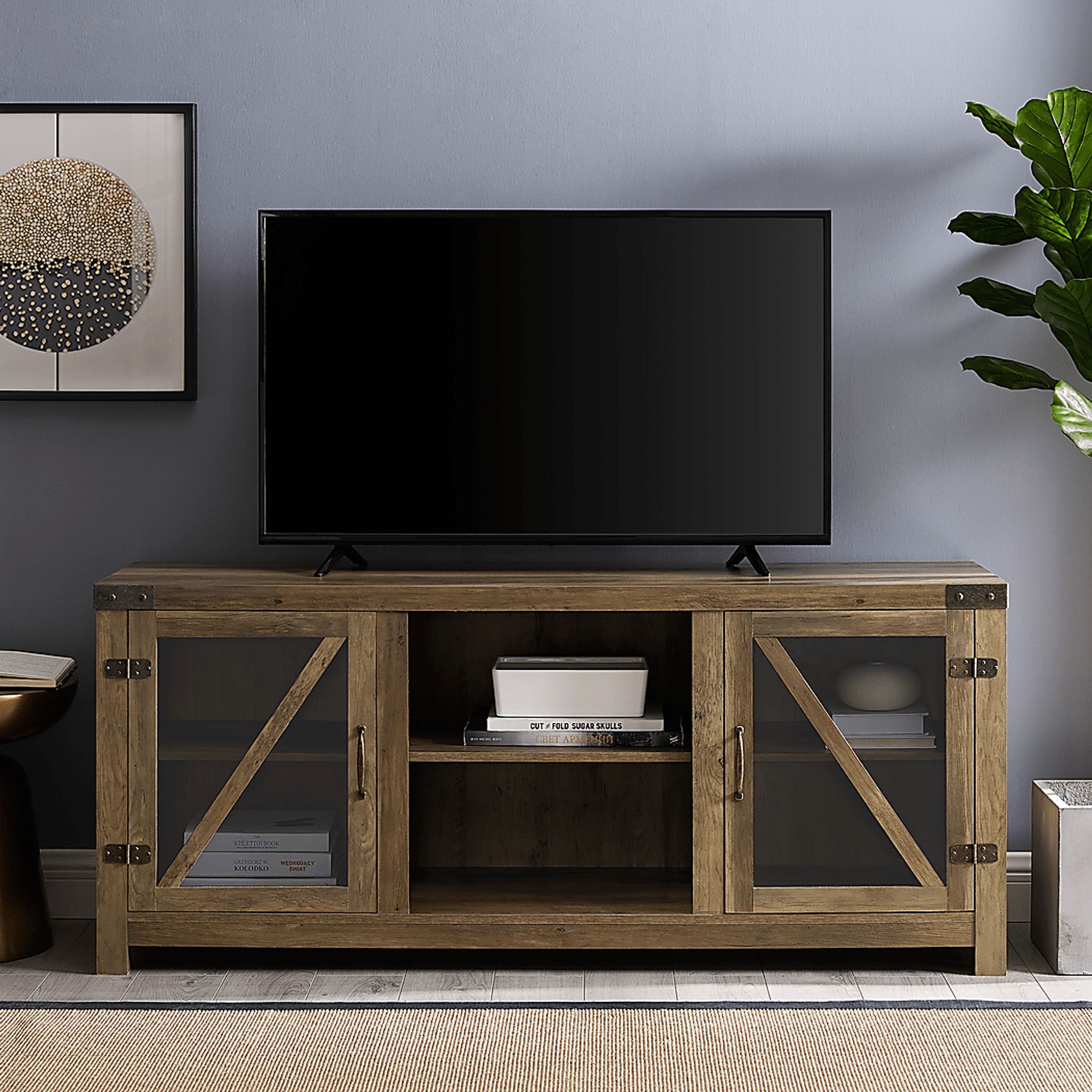 Penifield Oak 58 in. Console - Image 4