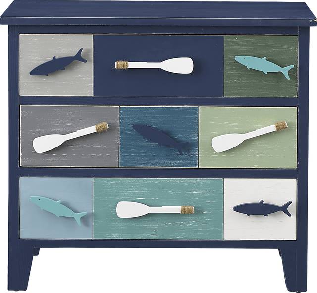 Penistone Blue Accent Cabinet - Thumbnail - Image 2
