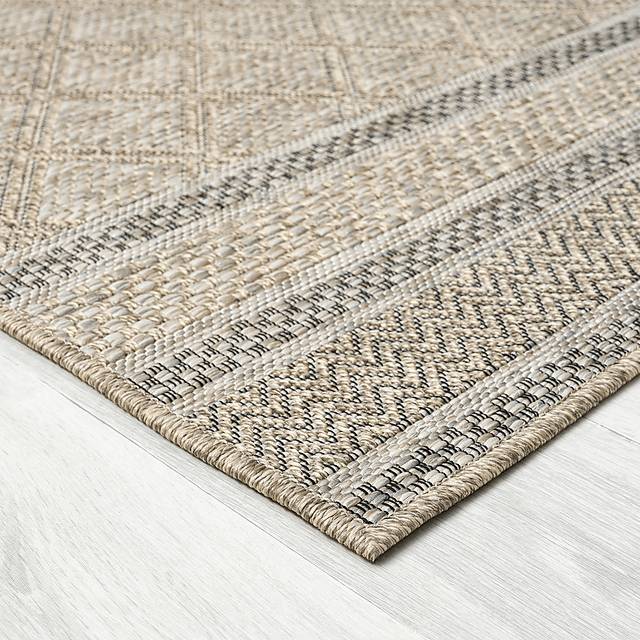Penmont Tan 7'10 x 9'6 Indoor/Outdoor Rug - Thumbnail - Image 4
