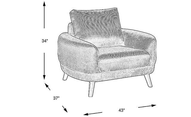 Dimension Image. Please refer to the Dimension Tab on this page for dimension details.