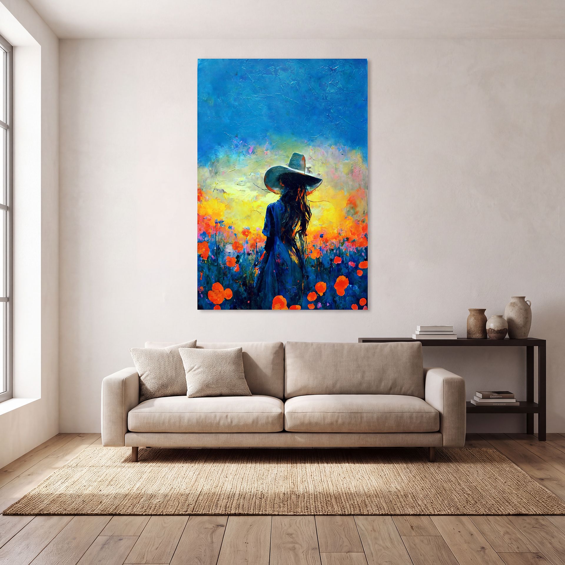 Pennacook I Blue Artwork - Image 3
