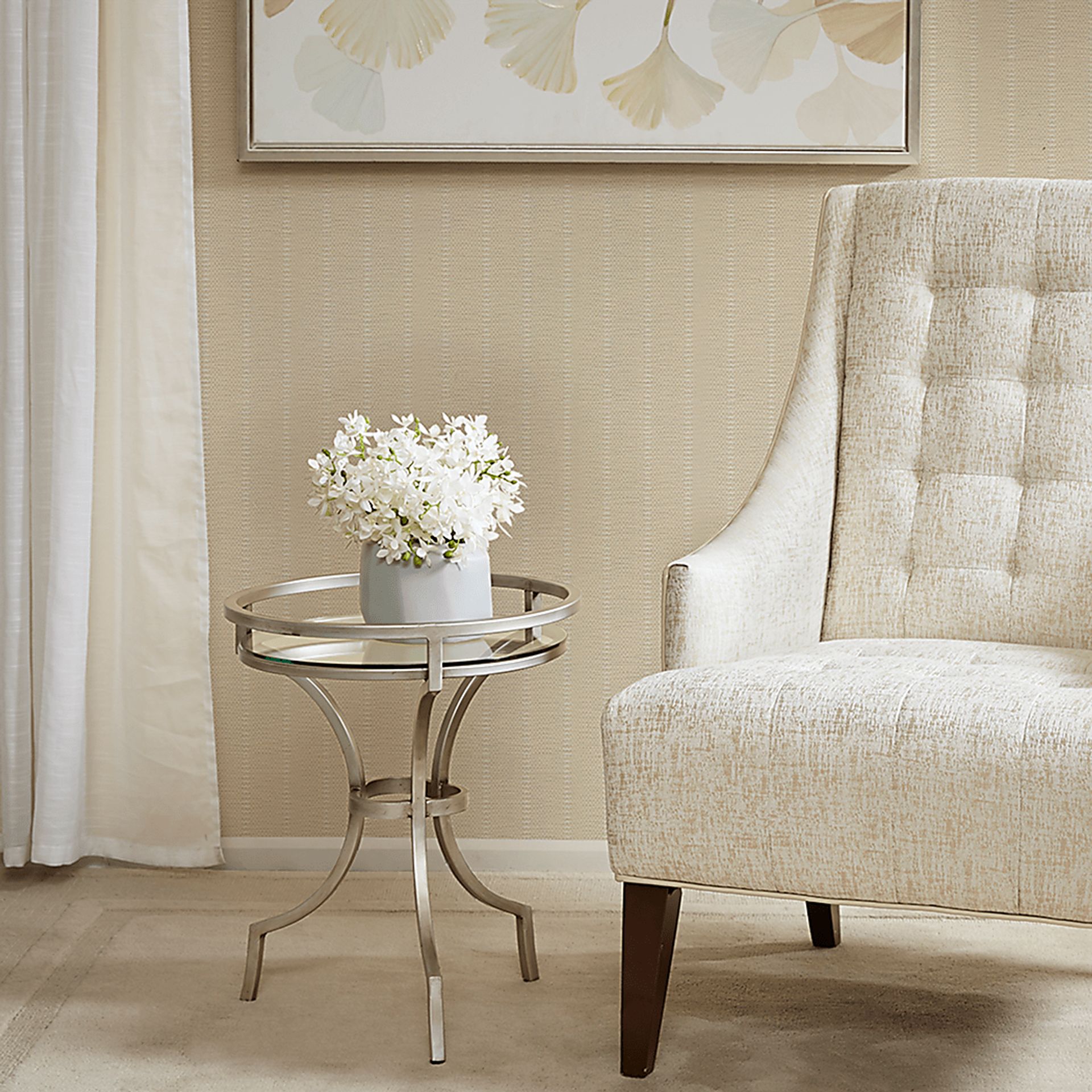 Pennbright Silver Accent Table - Image 2