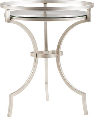 Pennbright Silver Accent Table