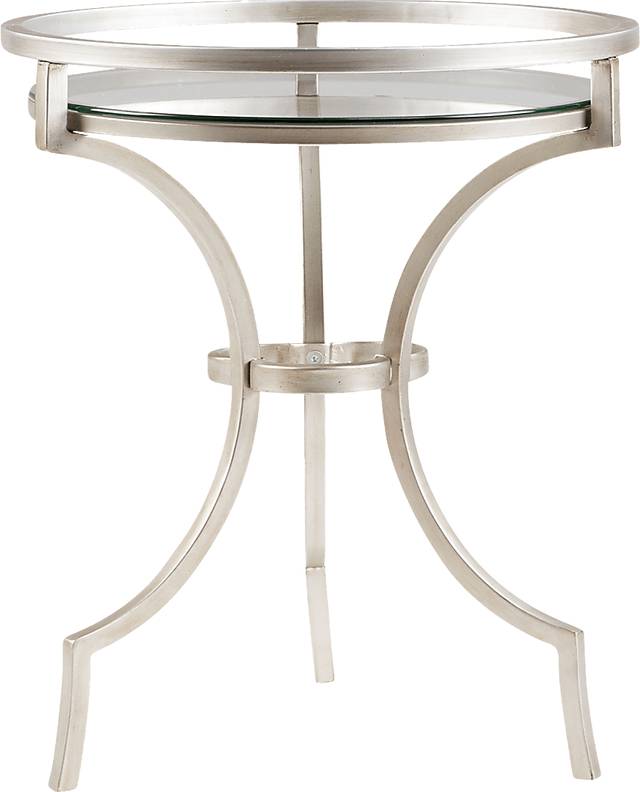 Pennbright Silver Accent Table - Thumbnail - Image 1