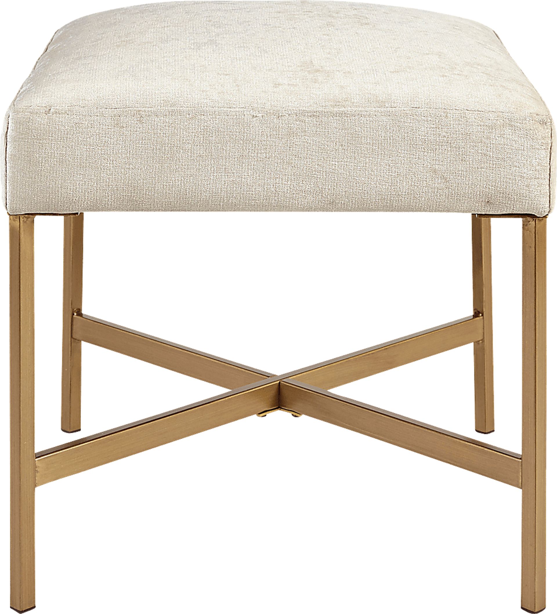 Pennhill Cream Ottoman - Image 1