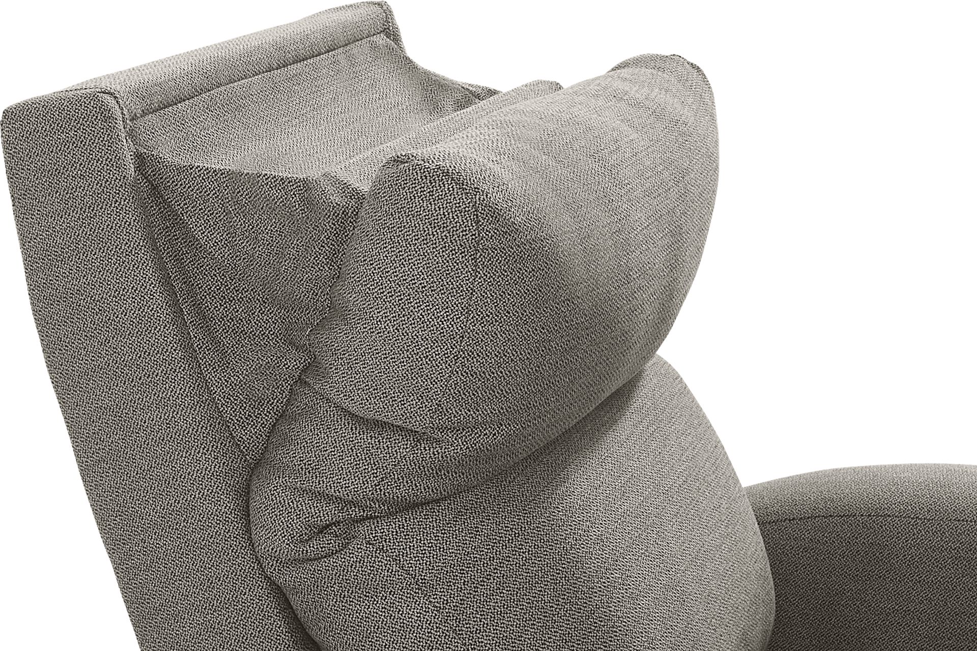 Pennhurst Dark Gray Triple Power Recliner - Image 5
