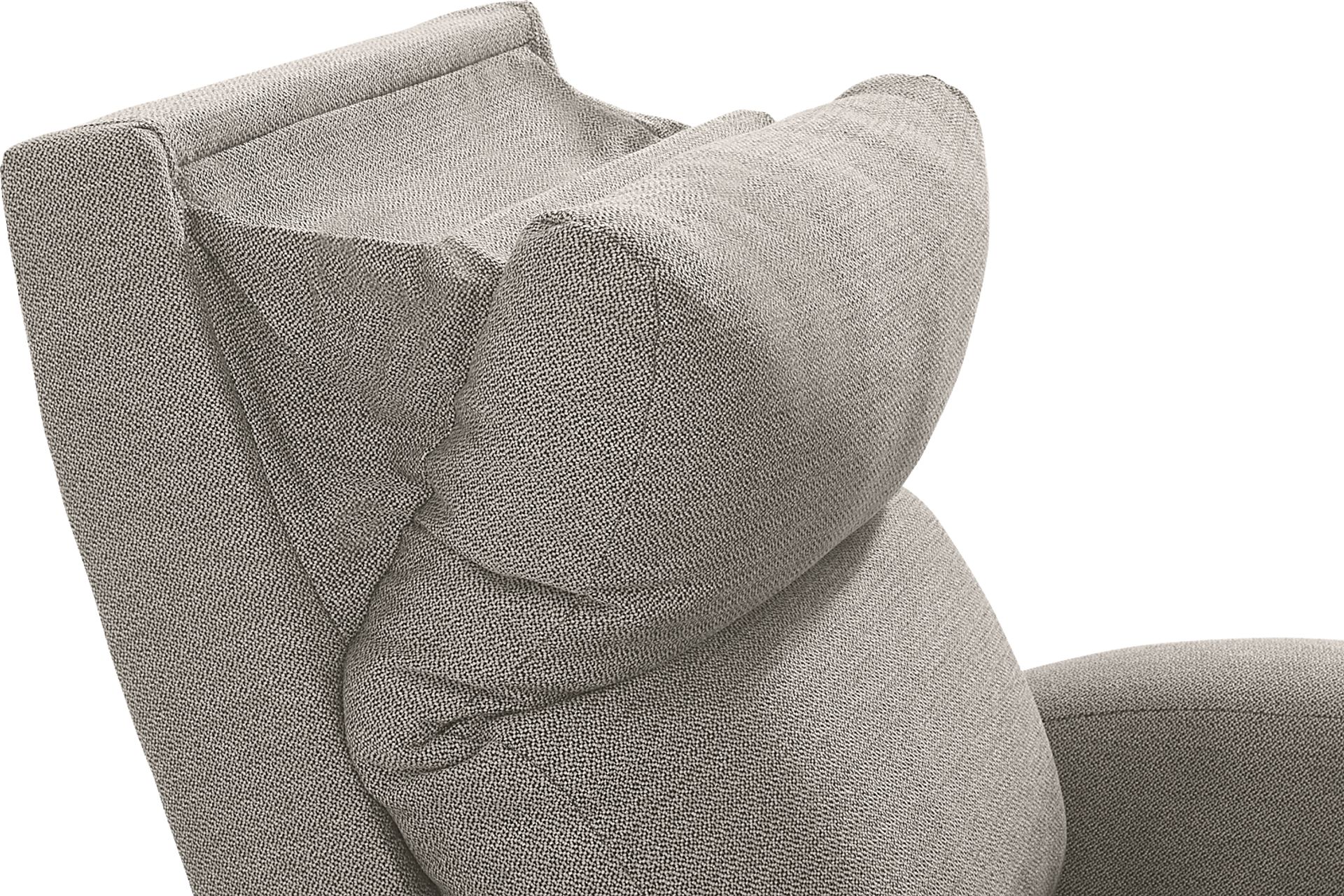 Pennhurst Light Gray Triple Power Recliner - Image 5