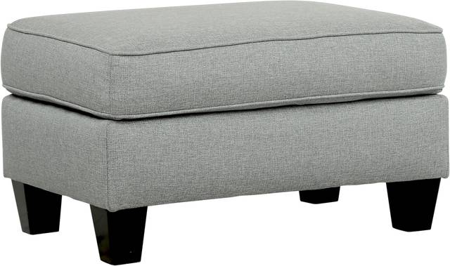 Pennington Blue Ottoman - Thumbnail - Image 1