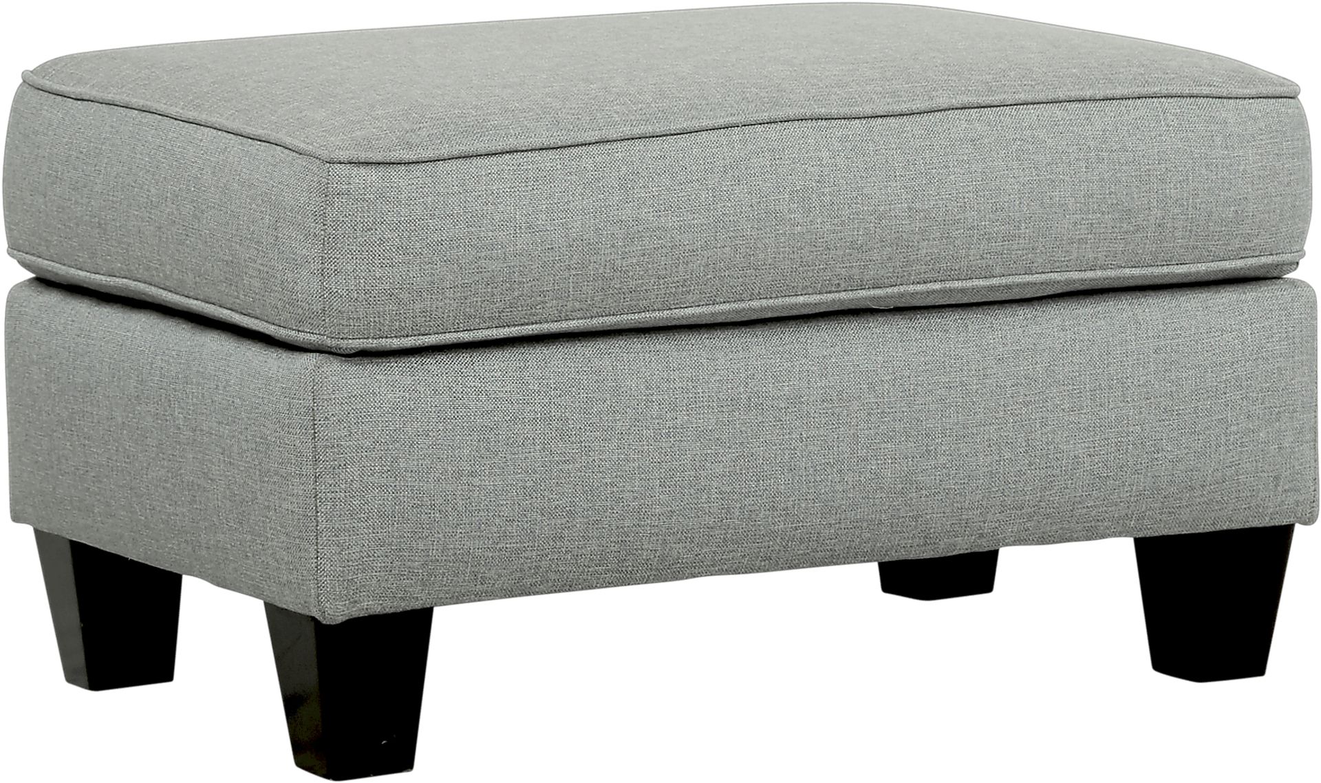 Pennington Blue Ottoman - Image 1
