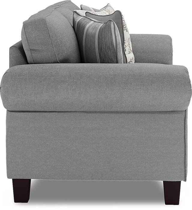 Pennington Gray Sofa - Thumbnail - Image 4