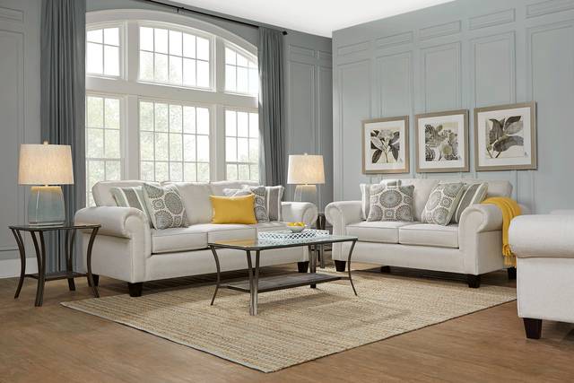 Pennington Sand 7 Pc Living Room - Thumbnail - Image 1