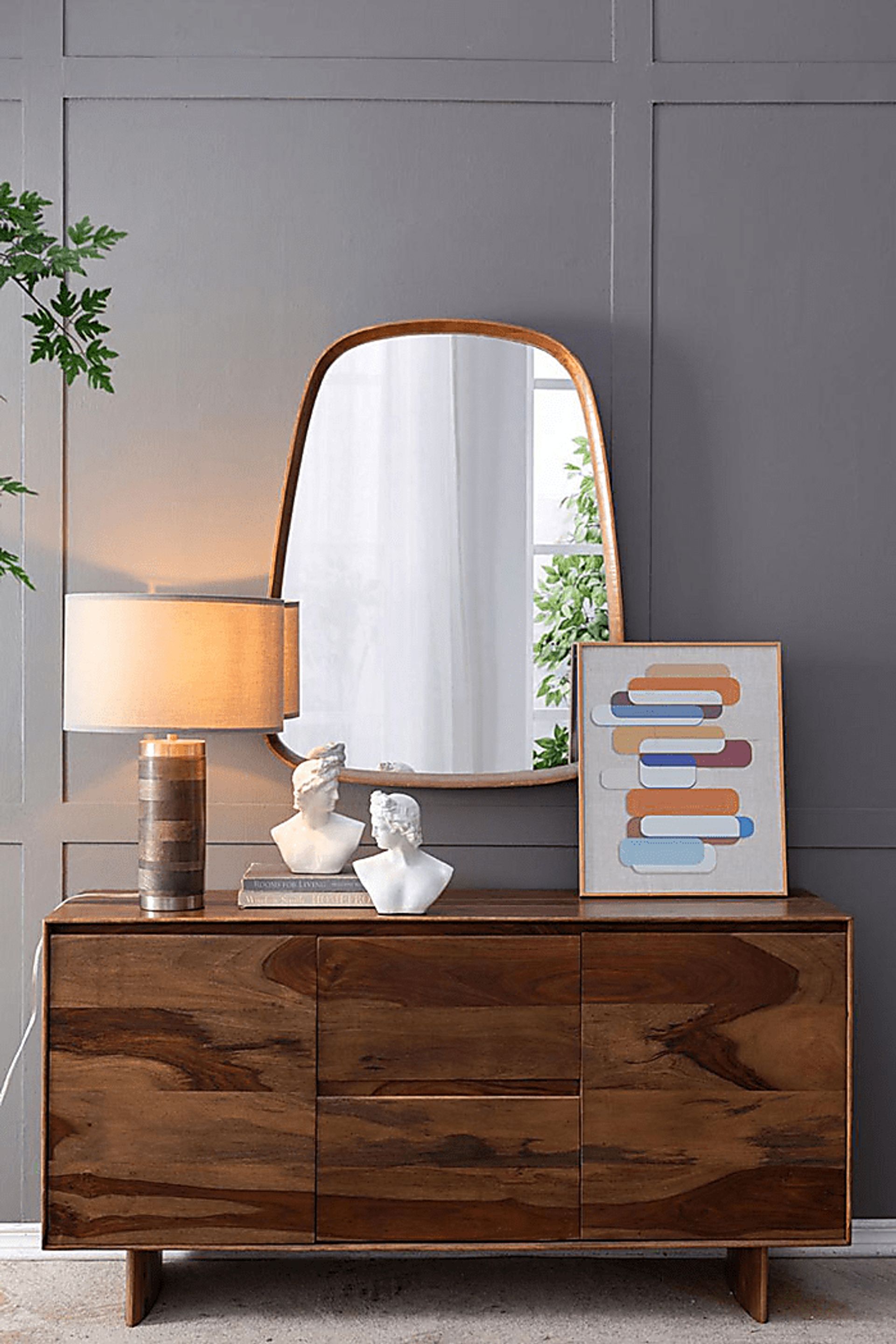 Pennywell Bay Gray Lamp - Image 4