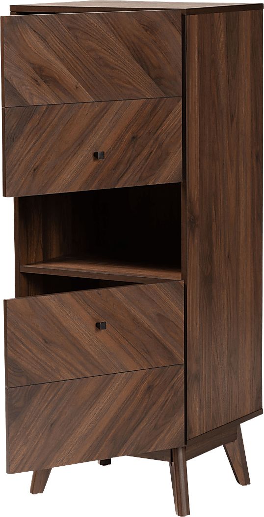 Pensham Brown Accent Cabinet - Thumbnail 5