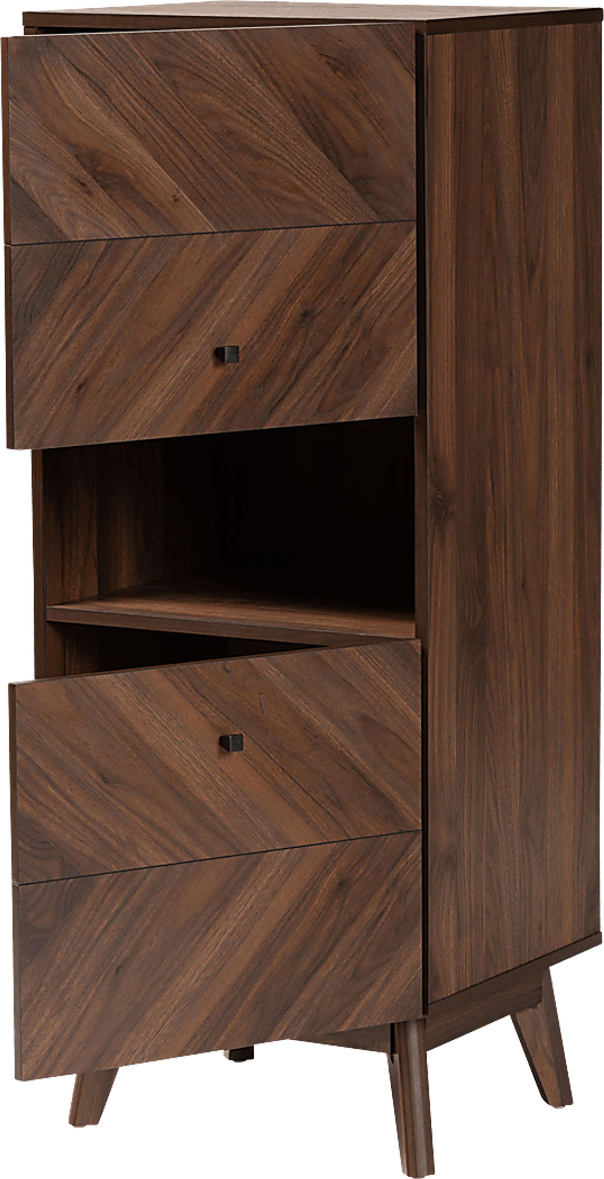 Pensham Brown Accent Cabinet - Image 4