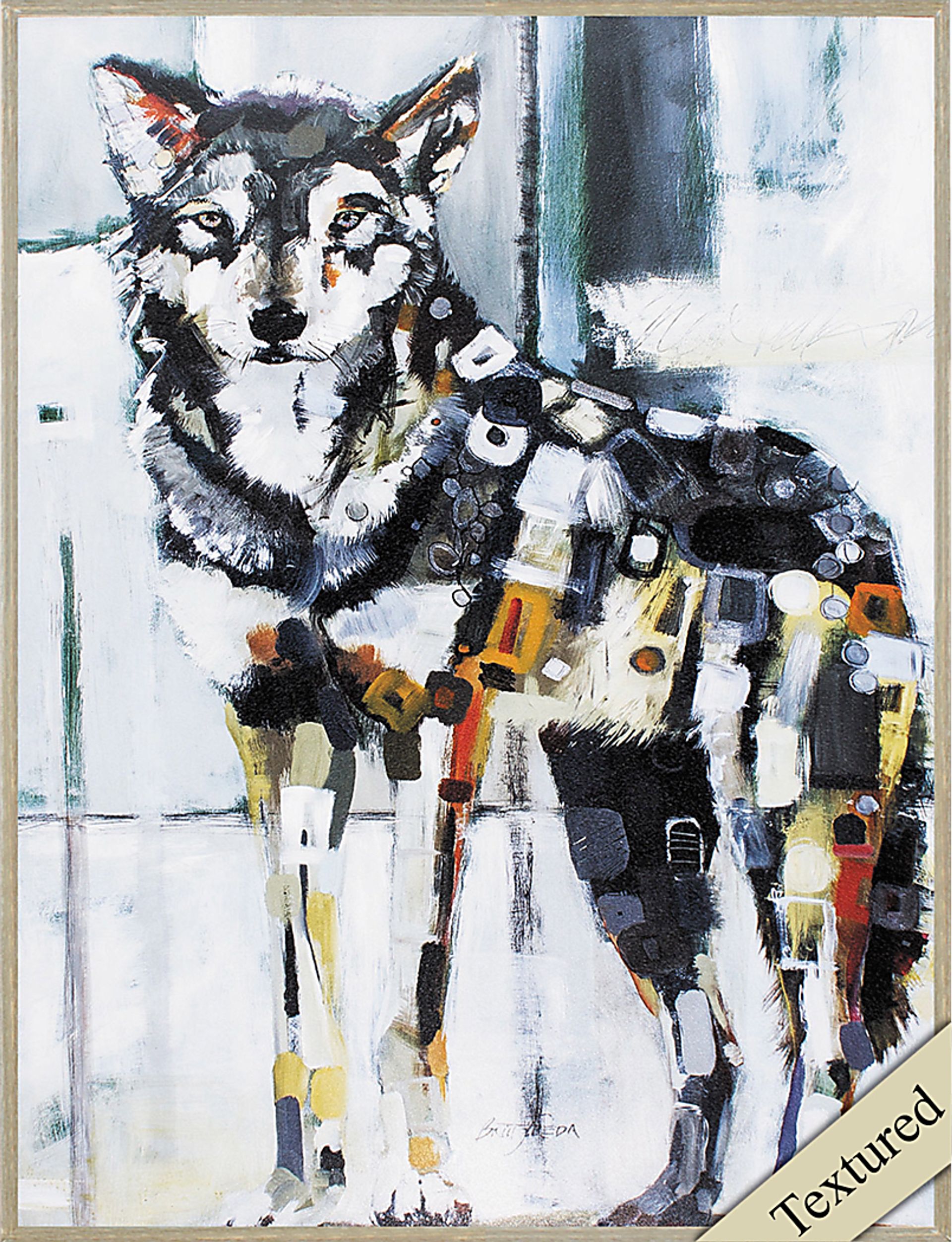 Pensive Wolf Artwork - Image 1