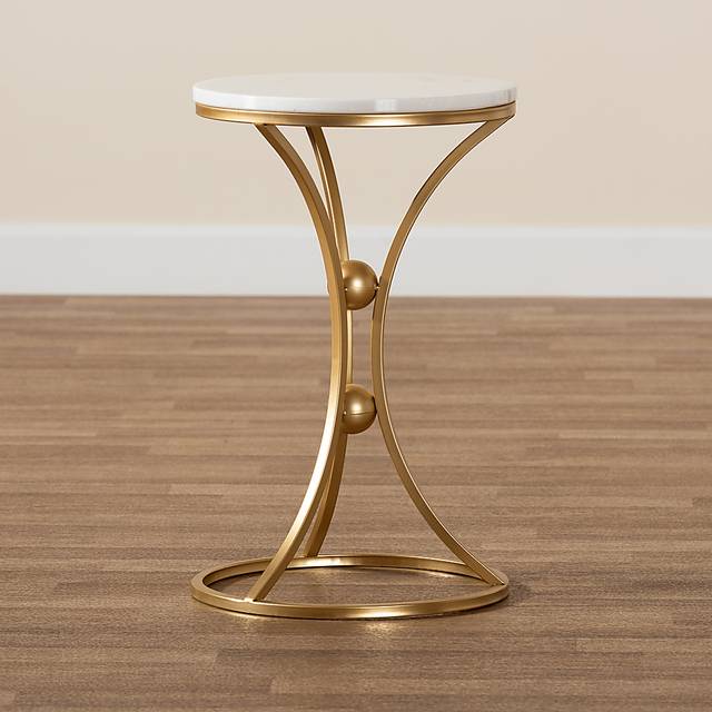 Penticton White End Table - Thumbnail - Image 6