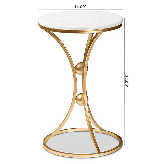 Penticton White End Table - Thumbnail - Image 8