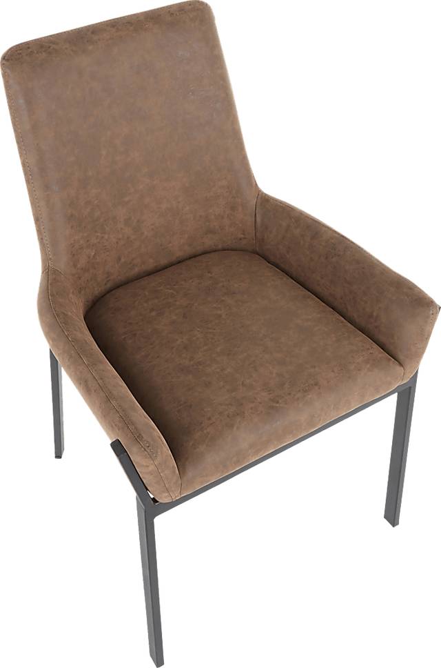 Pentland Brown Side Chair, Set of 2 - Thumbnail - Image 7