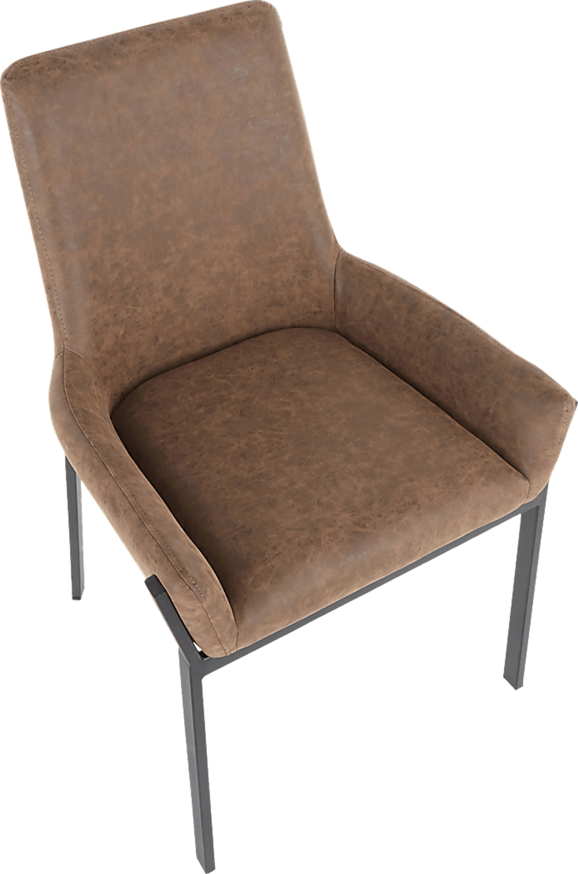 Pentland Brown Side Chair, Set of 2 - Image 7
