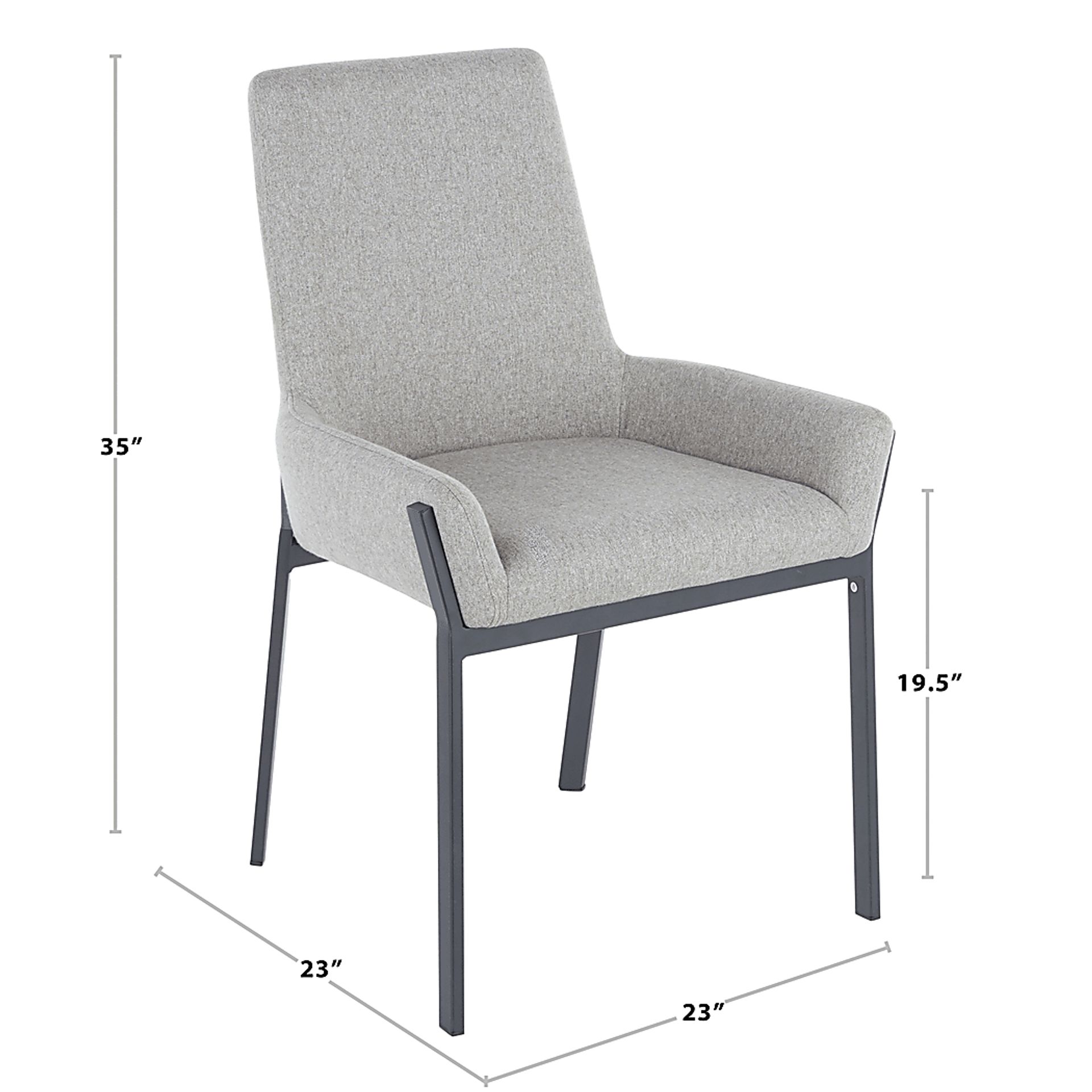 Pentland Brown Side Chair, Set of 2 - Image 10