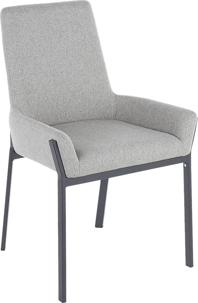 Pentland Gray Side Chair, Set of 2 - Thumbnail - Image 2