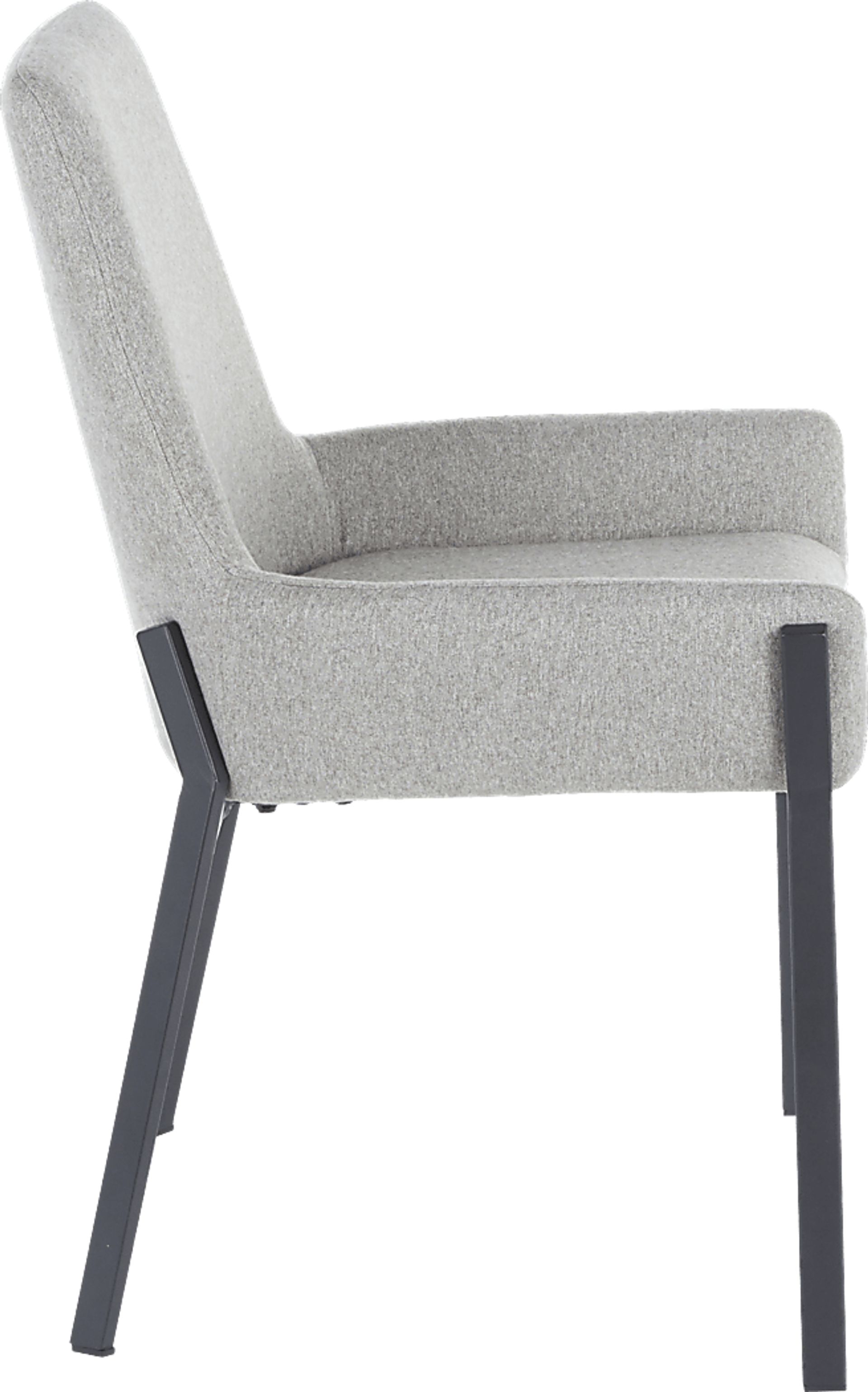 Pentland Gray Side Chair, Set of 2 - Image 3