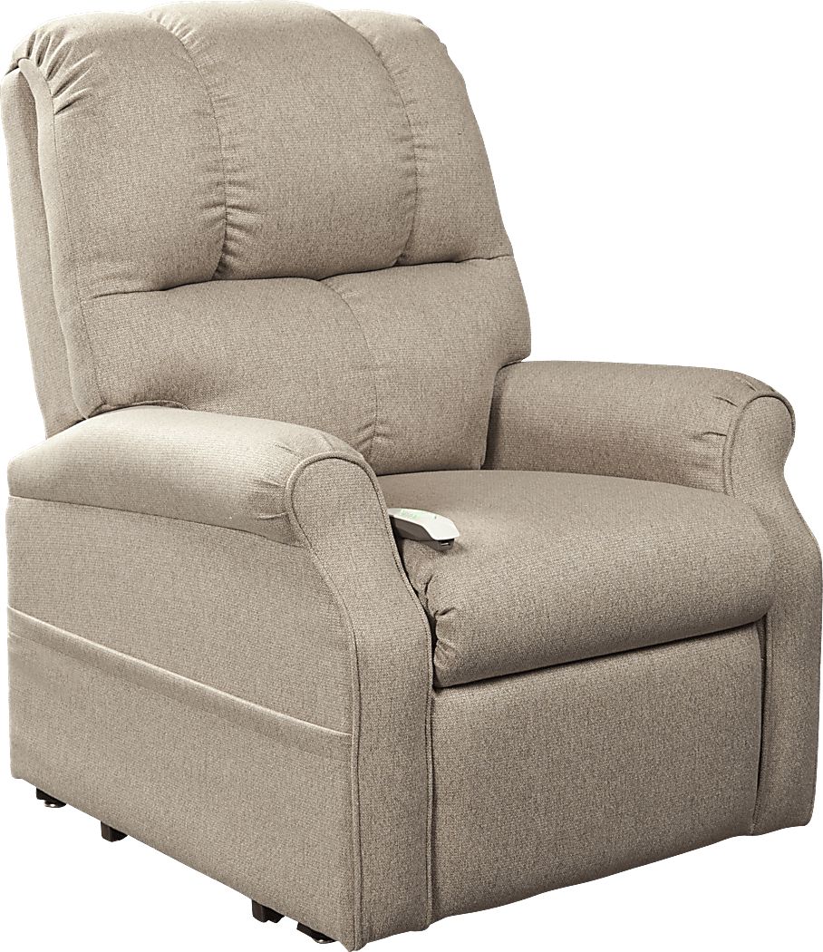 Pentonshire Beige Lift Chair Dual Power Recliner Rooms To Go 5186