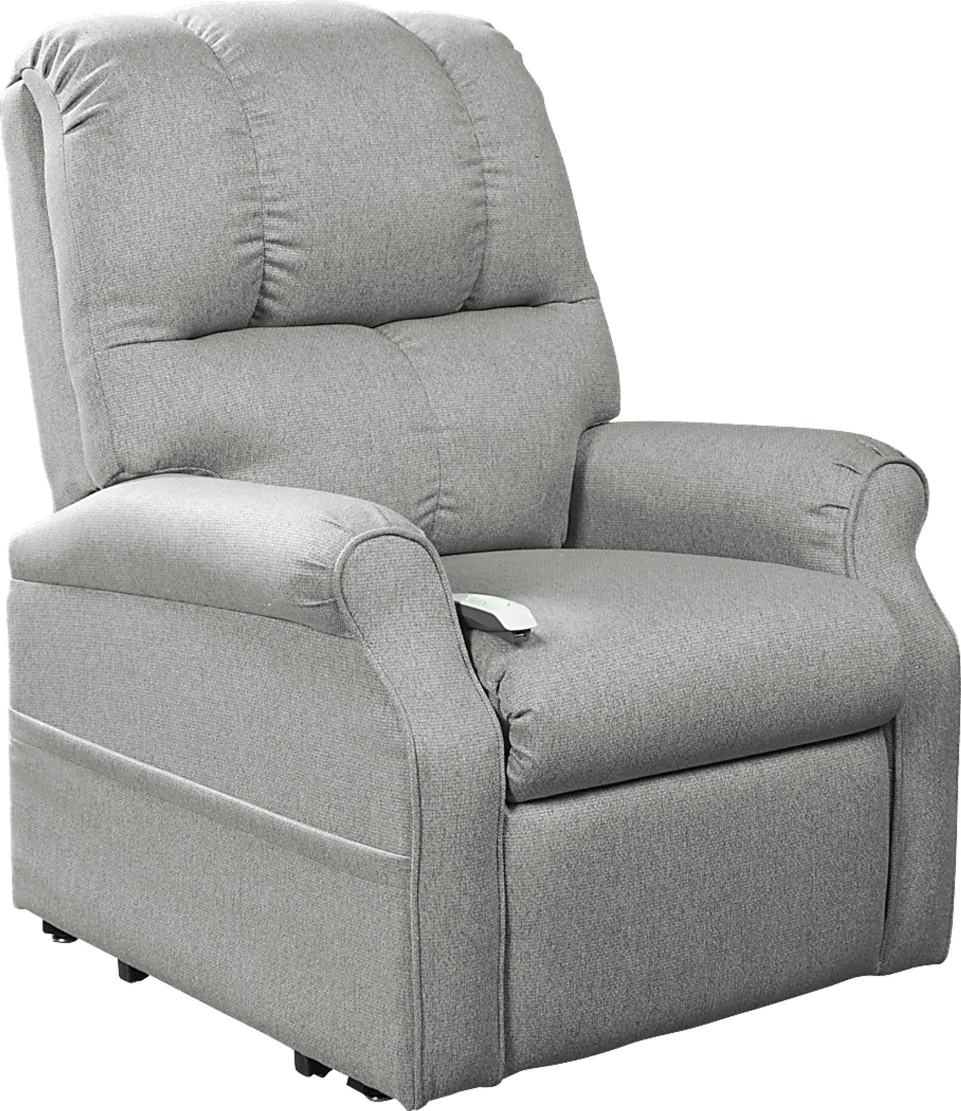 Pentonshire Gray Lift Chair Dual Power Recliner - Image 1