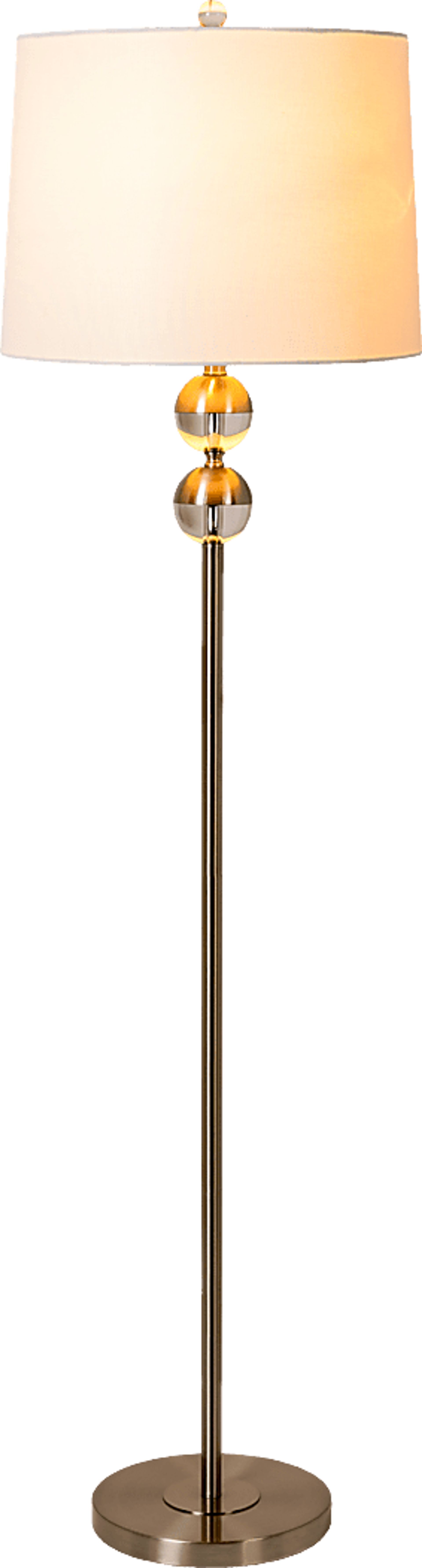 Peony Sea Silver Floor Lamp - Image 3