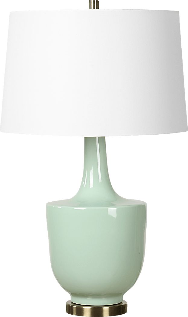 Peoria Loop Green Lamp