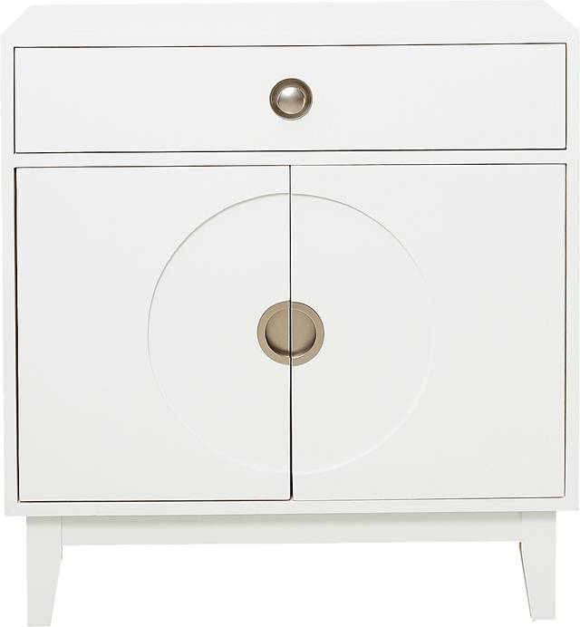 Peralto White Accent Cabinet - Thumbnail - Image 4
