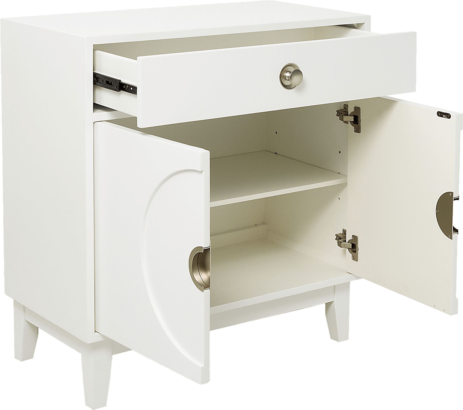 Peralto White Accent Cabinet - Image 6