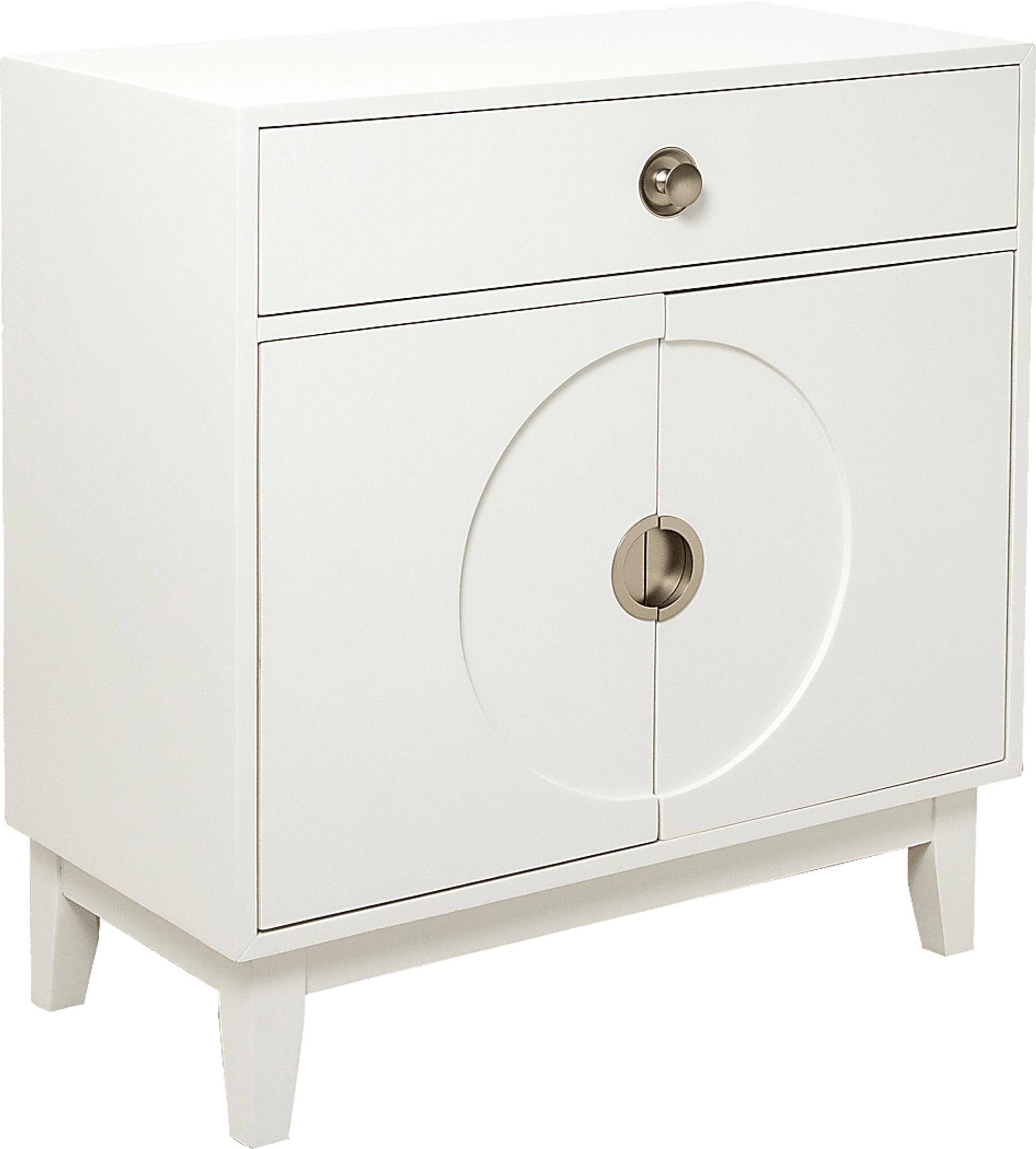 Peralto White Accent Cabinet - Image 1