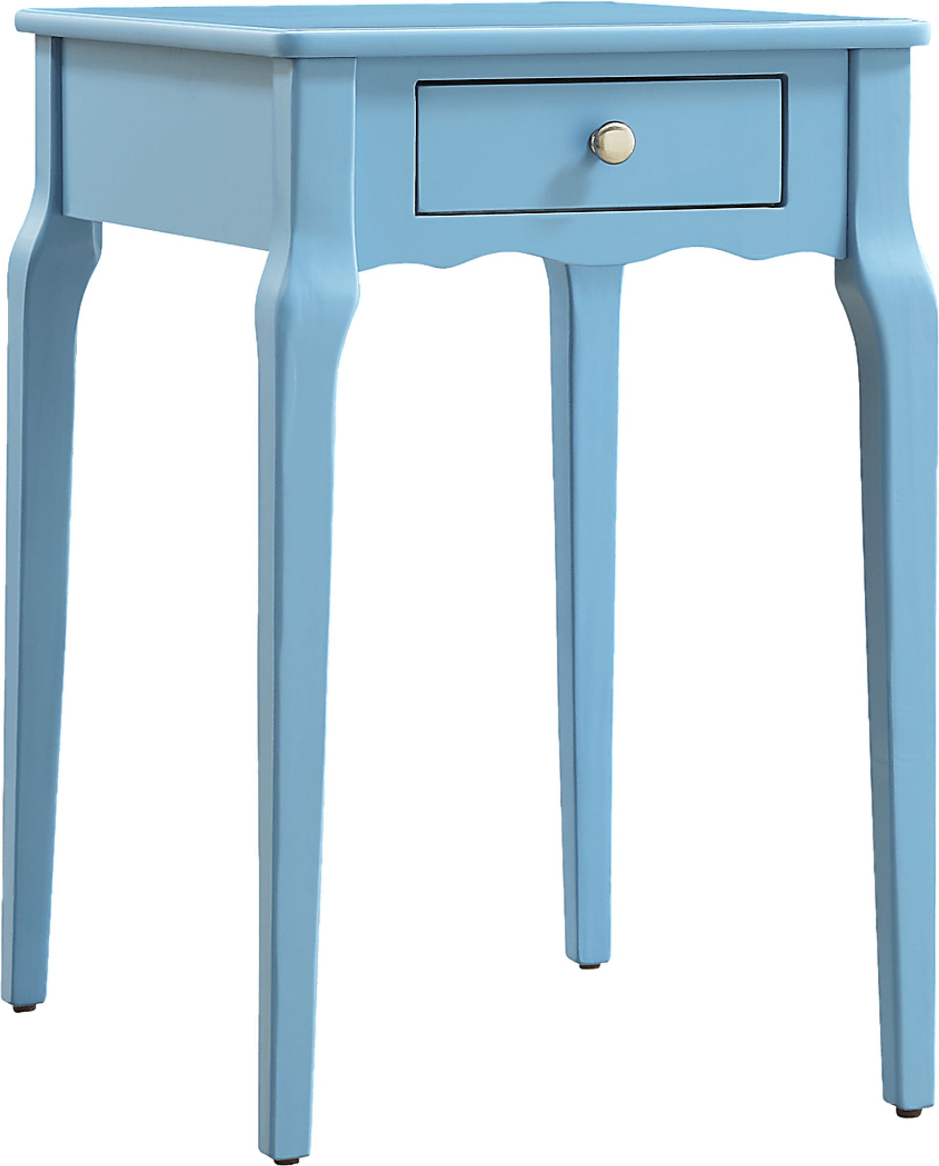 Percel Blue Accent Table - Image 1