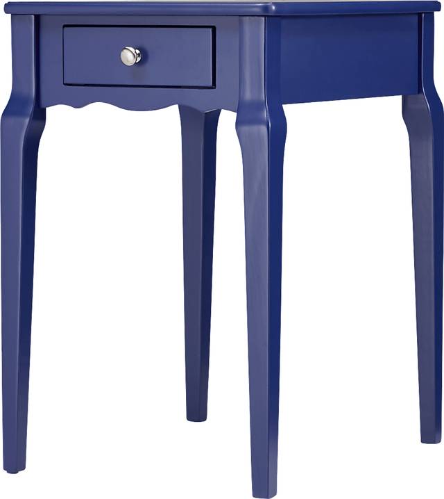 Percel Navy Accent Table - Thumbnail - Image 1