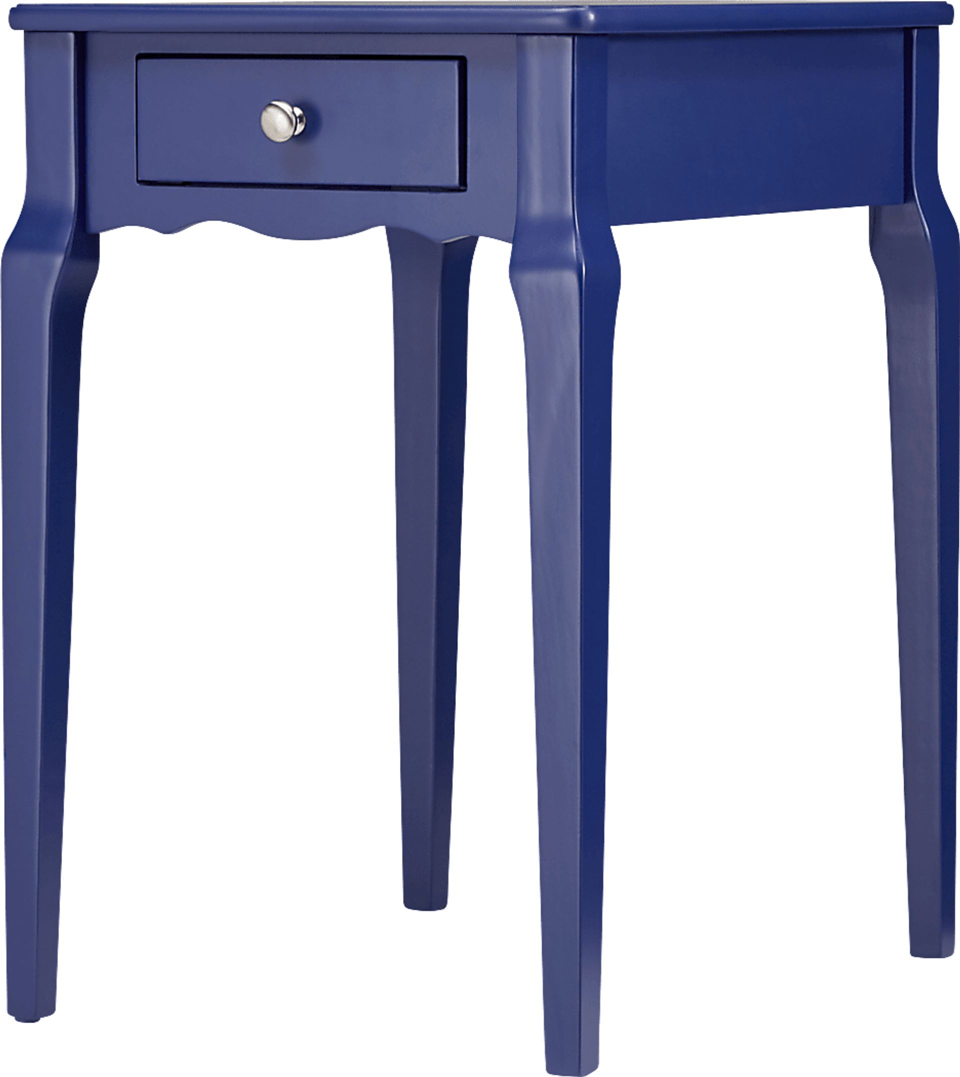 Percel Navy Accent Table - Image 1