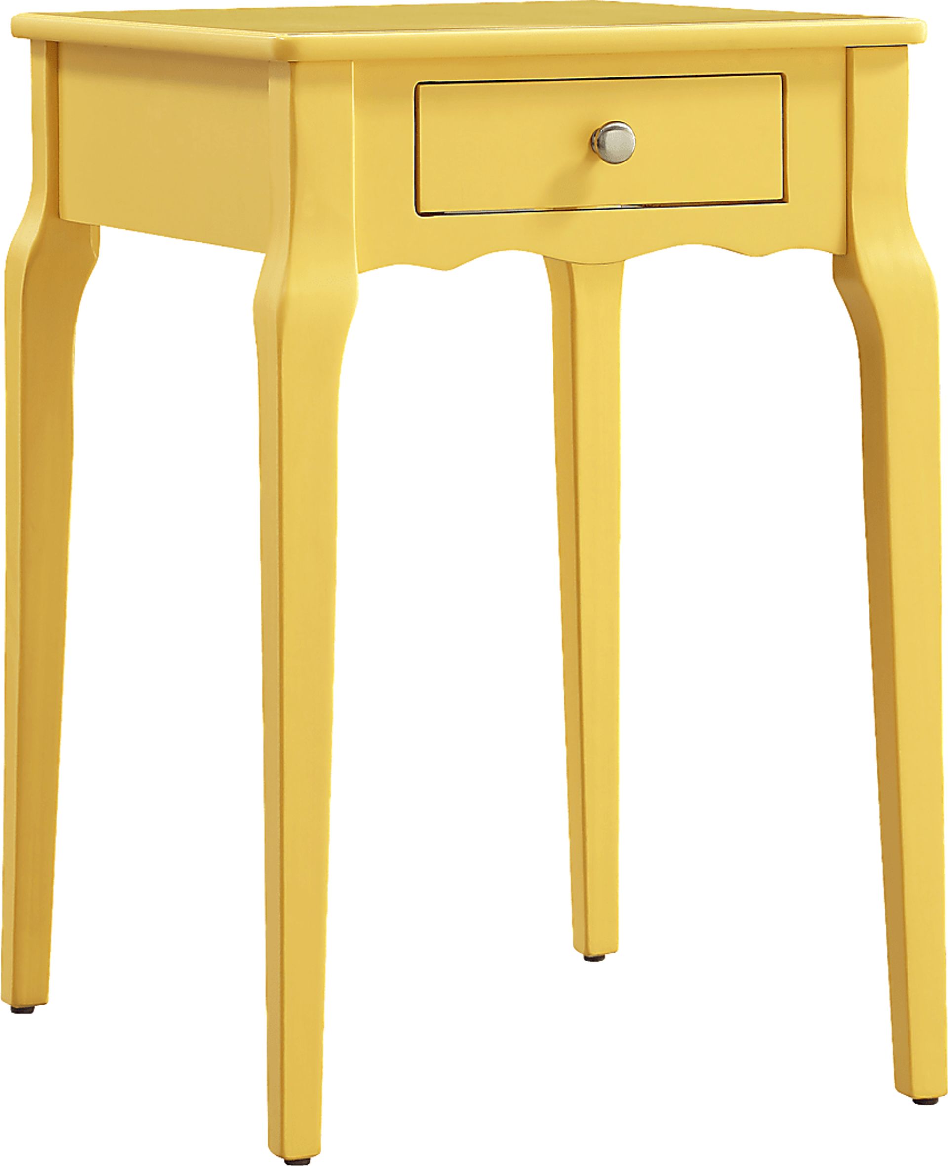 Percel Yellow Accent Table - Image 1