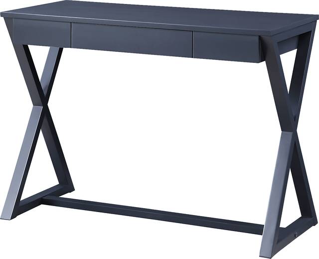 Percey Black Desk - Thumbnail - Image 1