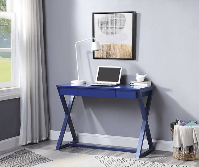 Percey Blue Desk - Thumbnail - Image 5