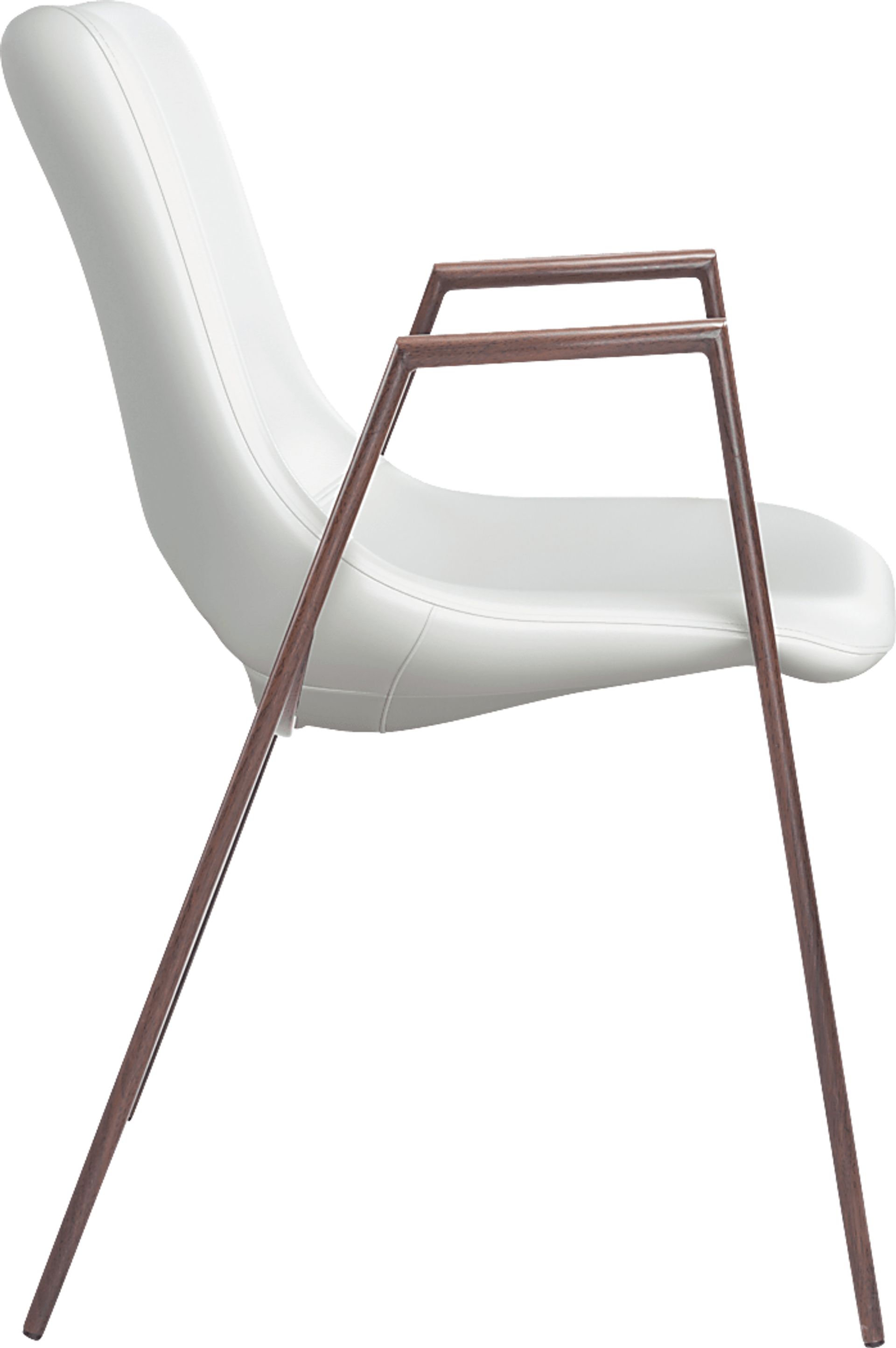 Percheron White Dining Chair, Set of 2 - Image 3